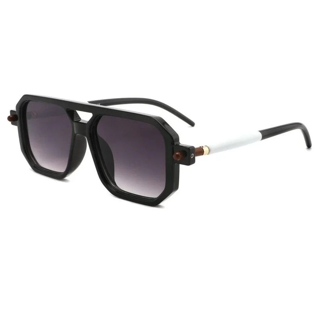 Mens Oversized Sunglasses‎ Black Gradient Lens Designer Fashion Driving Elegant